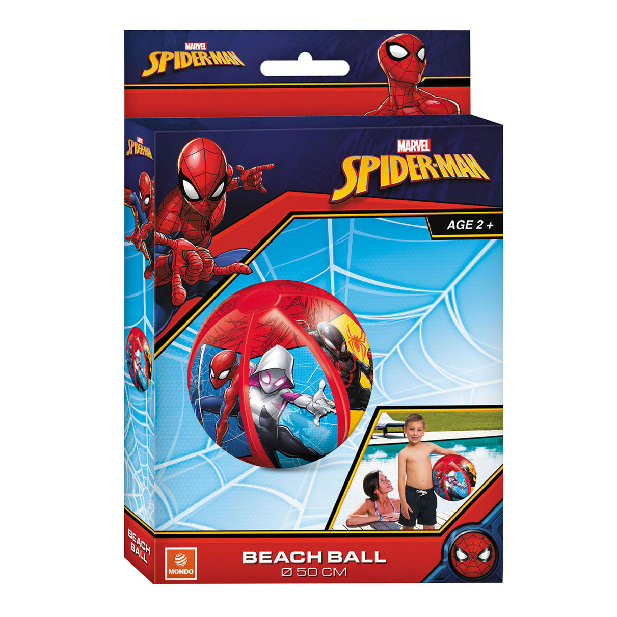Mondo Strandbal Spider-Man