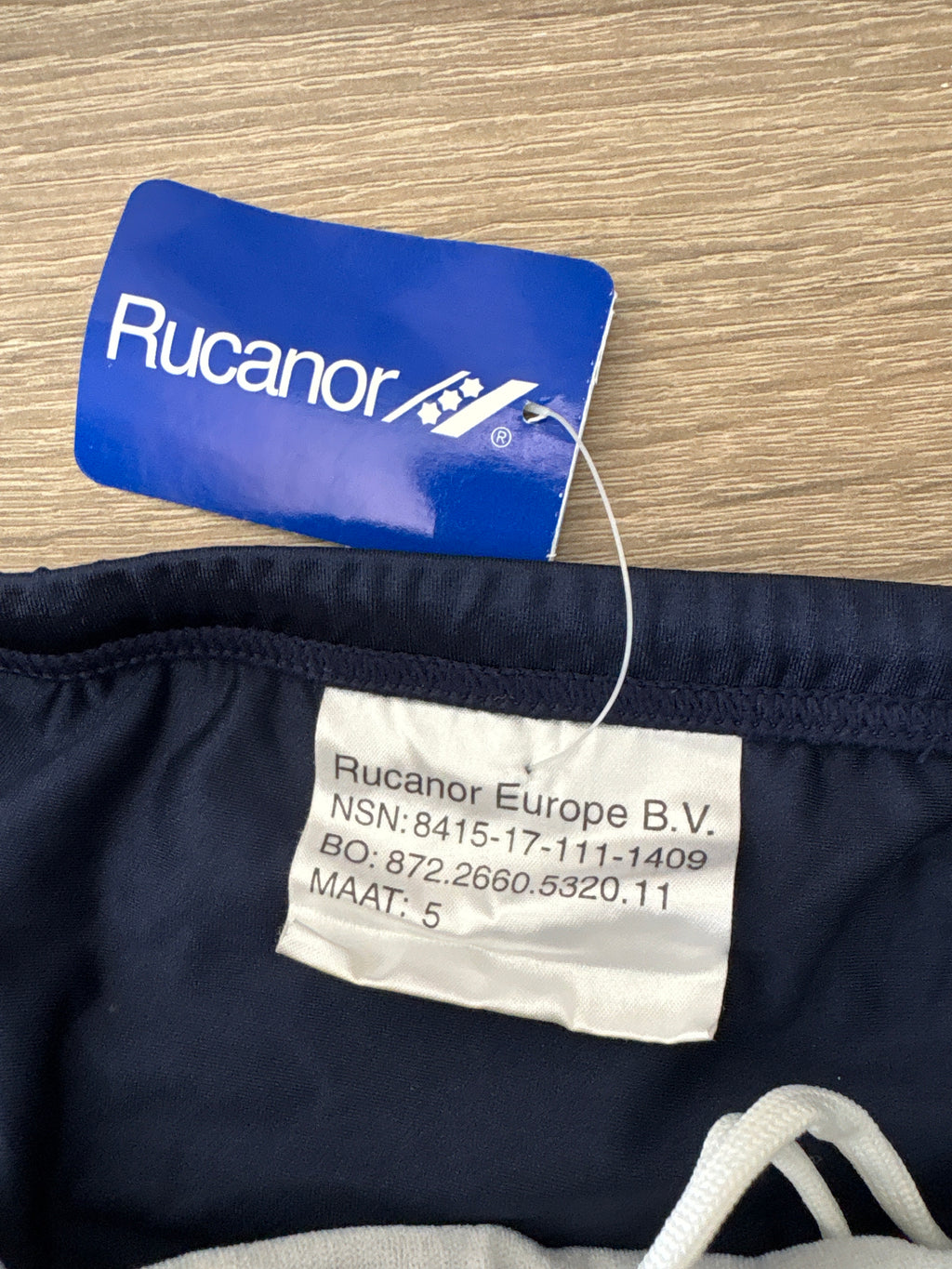 Super Deal Rucanor Zwembroek Marineblauw – Maat 5 – Nieuw (5 Stuks)