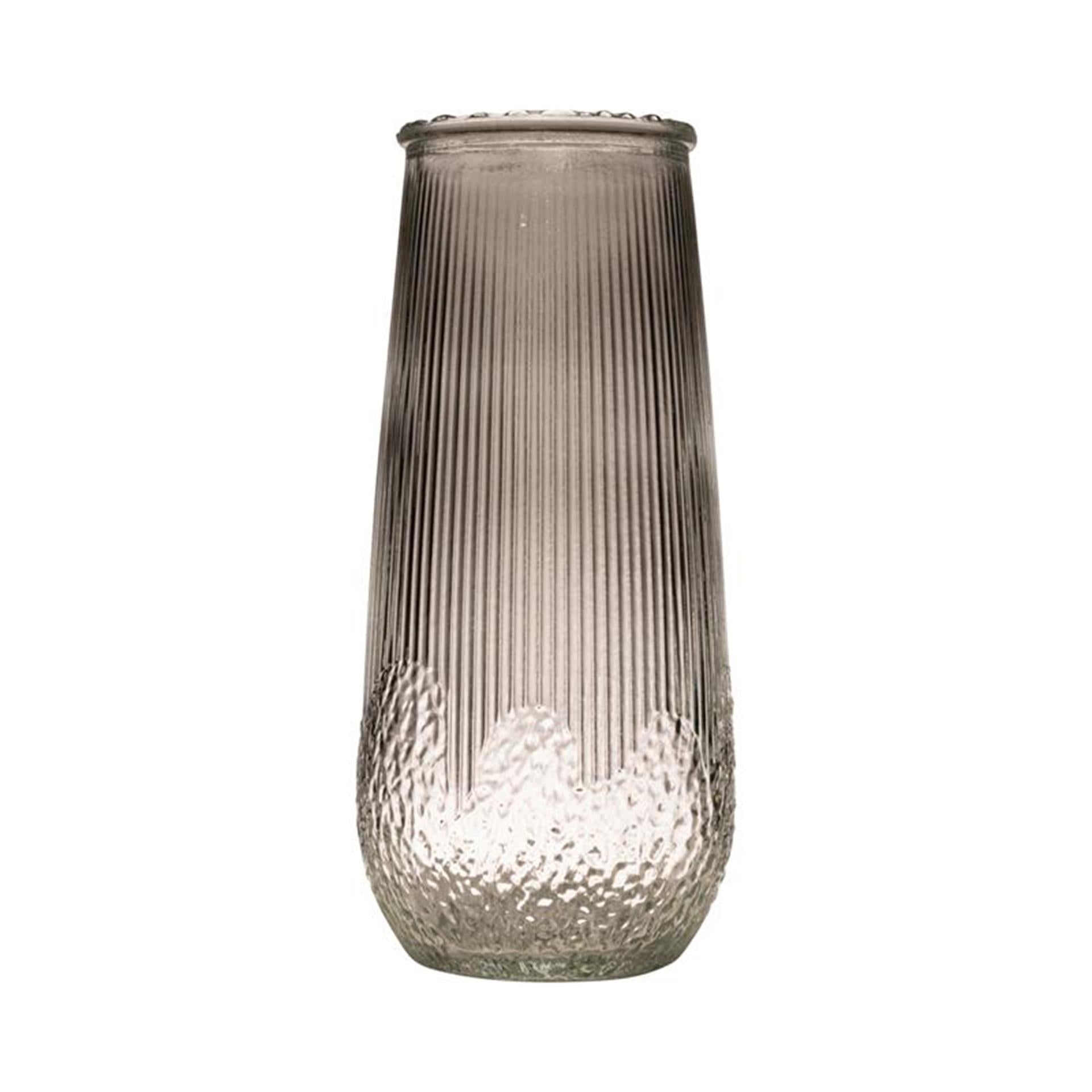 Hakbijl glass namsos vase transparent ø9xh20cm