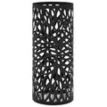 Vidaxl umbrella holder leaves steel black