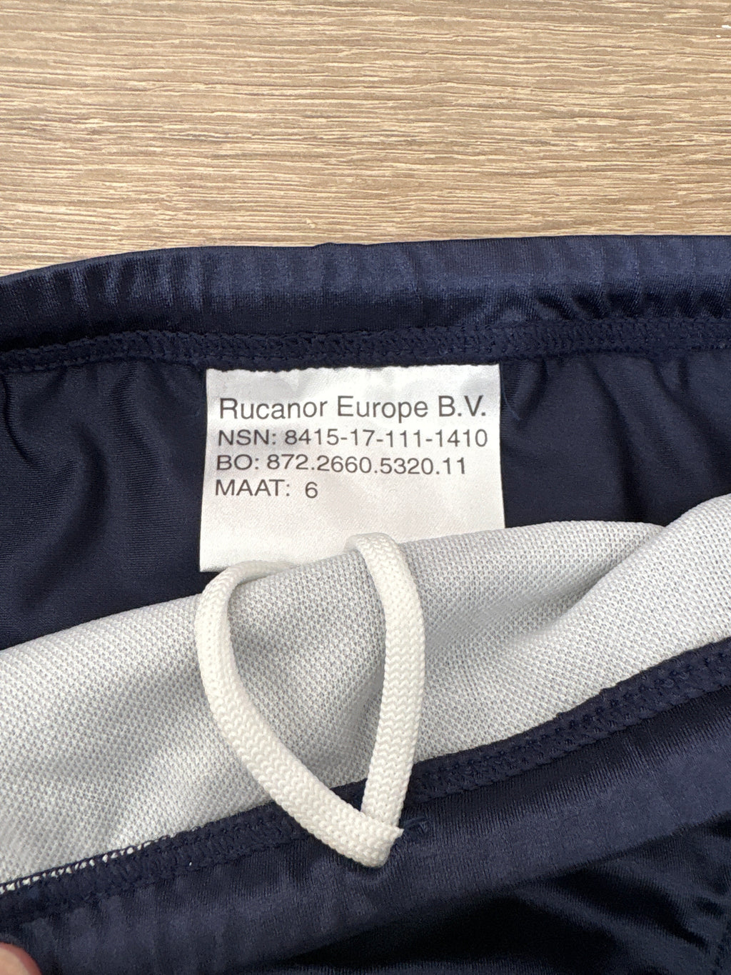 Rucanor Zwembroek Marineblauw – Maat 6 – Nieuw  Beschrijving