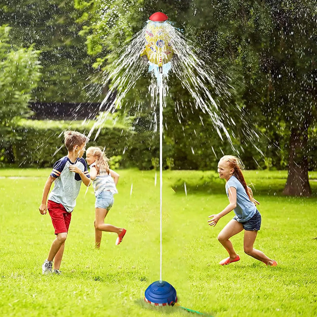 Space Jet Draaiende Waterspuit – Voor Kinderen
