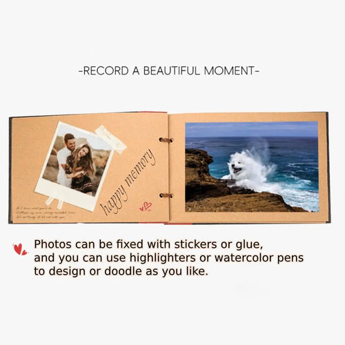 Our Adventure Book – Scrapbook Fotoalbum – Hoekjes Licht Beschadigd – Nieuw
