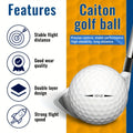 2-Lags Golfballen met 332 Dimples (50 stuks)